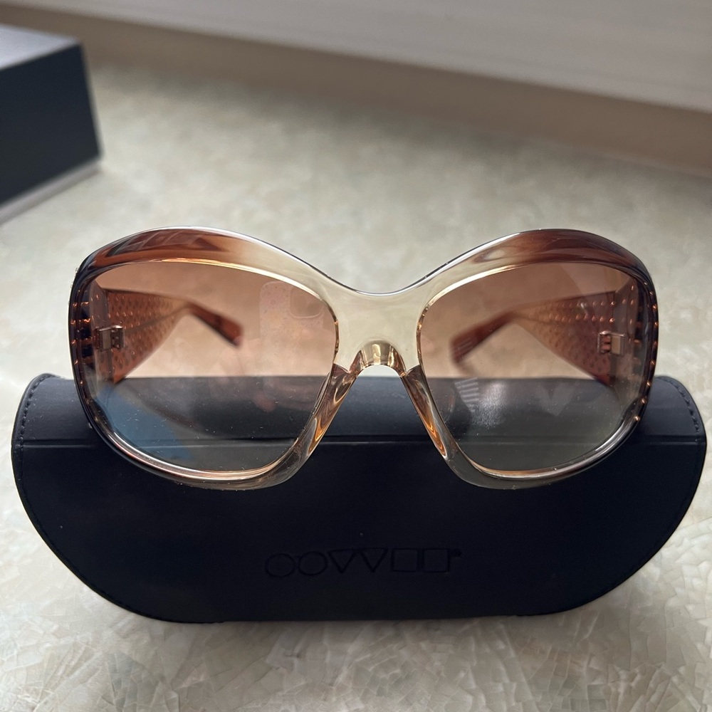 Oliver Peoples Brown Sunglasses.